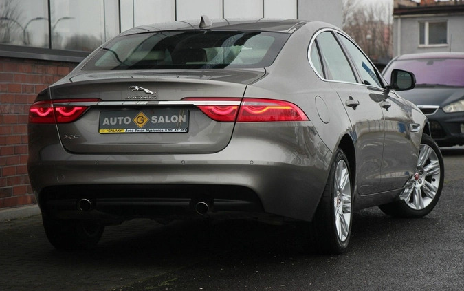 Jaguar XF cena 125990 przebieg: 23000, rok produkcji 2018 z Łasin małe 781
